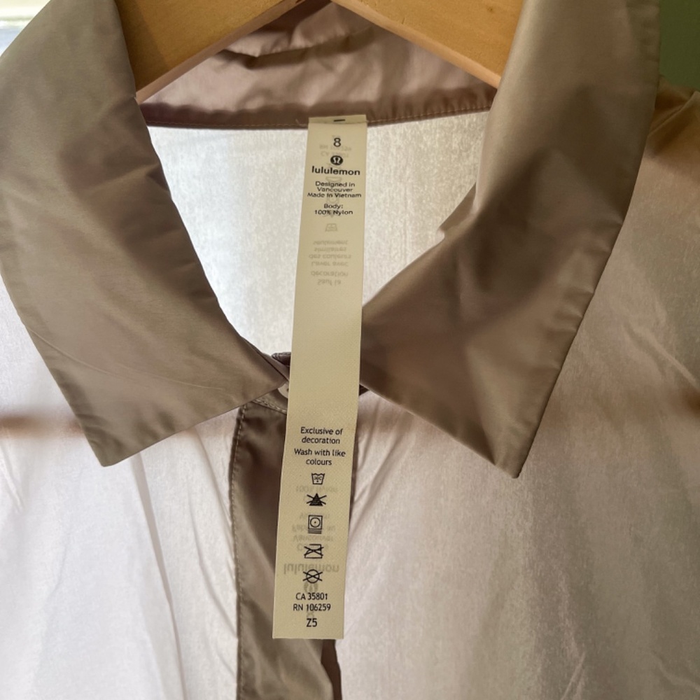 Lululemon Hazy Shirt Jacket - 8 - Picture 6 of 7